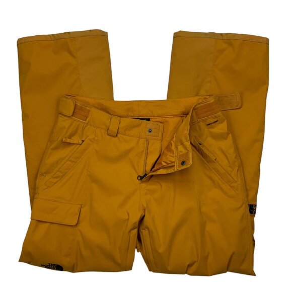 The North Face Womens Freedom Insulated Pant L Timber Tan Snow Pants Snowboard - Picture 3 of 12